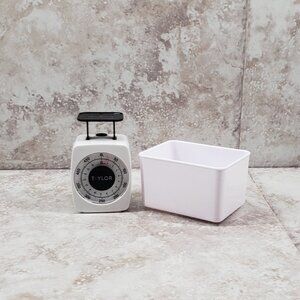 2 Cup Add & Weigh Dishwasher Safe Easy View Food Scale Healthy Portions Taylor